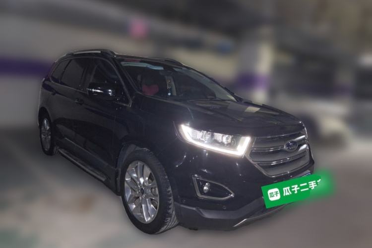 Used Ford Edge 2016 EcoBoost 245 Four-Wheel Drive Titanium 7-Seater Front Right 45 Deg
