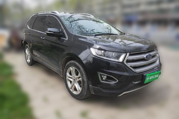 Used Ford Edge 2016 EcoBoost 245 Four-Wheel Drive Titanium Edition 7-Seater Front Right 45 Deg
