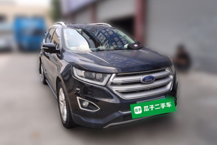 Used Ford Edge 2016 EcoBoost 245 Four-Wheel Drive Titanium Edition 7-Seater Front Right 45 Deg