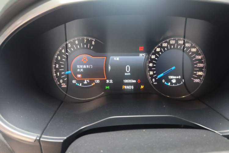 Used Ford Edge 2016 EcoBoost 245 Four-Wheel Drive Titanium 7-Seater Instrument Cluster