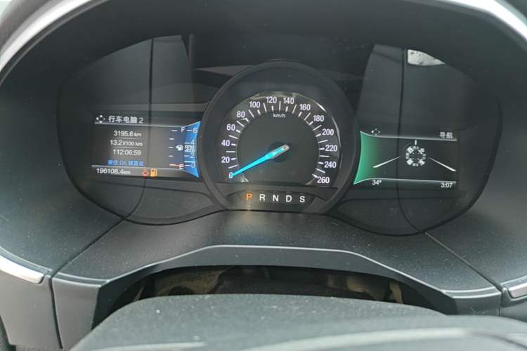 Used Ford Edge 2016 EcoBoost 245 Four-Wheel Drive Titanium Edition 7-Seater Instrument Cluster