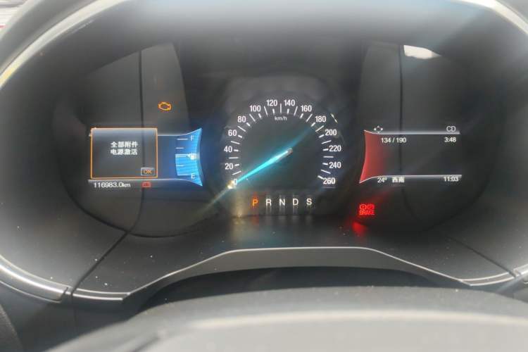 Used Ford Edge 2016 EcoBoost 245 Two-Wheel-Drive Titanium 7-Seater Instrument Cluster
