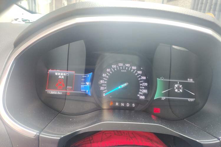 Used Ford Edge 2016 EcoBoost 245 Four-Wheel Drive Titanium Edition 7-Seater Instrument Cluster