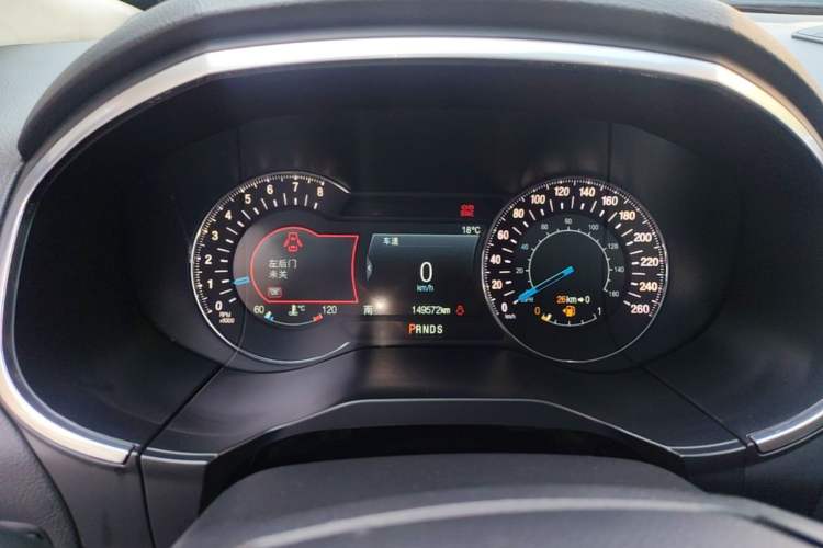 Used Ford Edge 2016 EcoBoost 245 Four-Wheel Drive Titanium 7-Seater Instrument Cluster