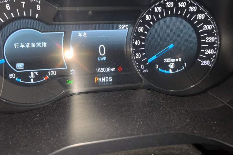 Used Ford Edge 2016 EcoBoost 245 Four-Wheel Drive Titanium 7-Seater Odometer Close Up
