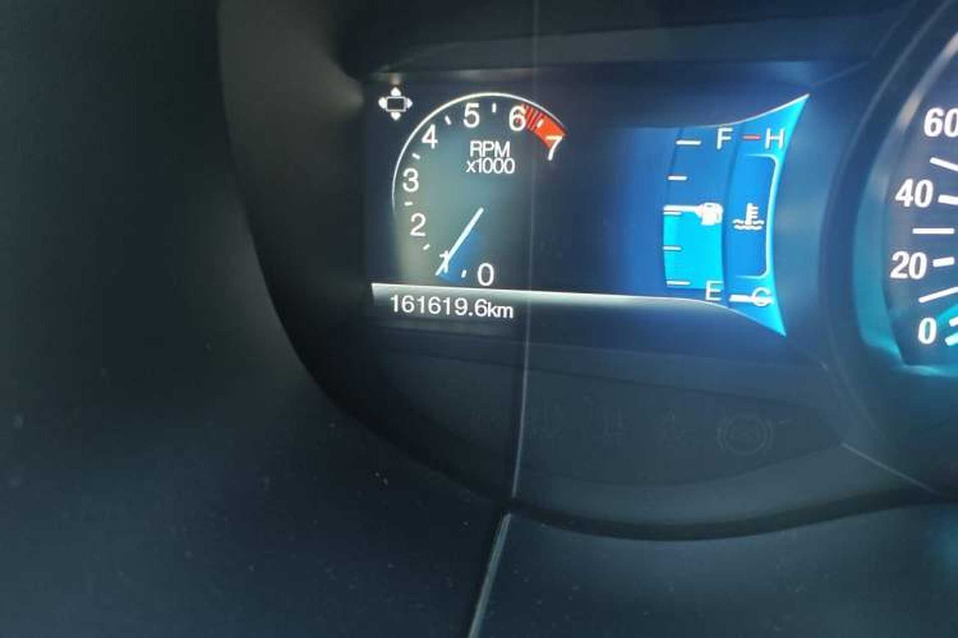 Used Ford Edge 2016 EcoBoost 245 Two-Wheel-Drive Titanium 7-Seater Odometer Close Up
