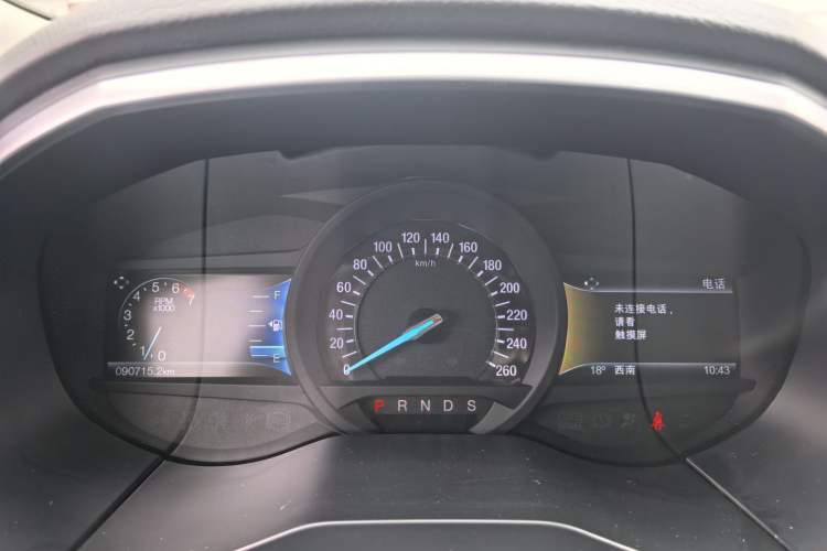 Used Ford Edge 2016 EcoBoost 245 Two-Wheel-Drive Titanium 7-Seater Odometer Close Up