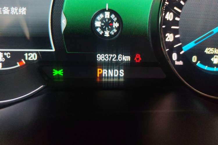 Used Ford Edge 2016 EcoBoost 245 Four-Wheel Drive Titanium 7-Seater Odometer Close Up