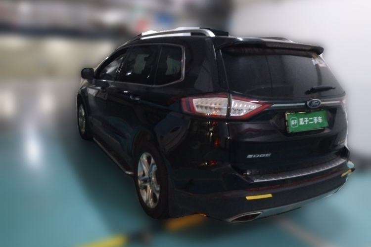 Used Ford Edge 2016 EcoBoost 245 Two-Wheel-Drive Titanium 7-Seater Rear Left 45 Deg