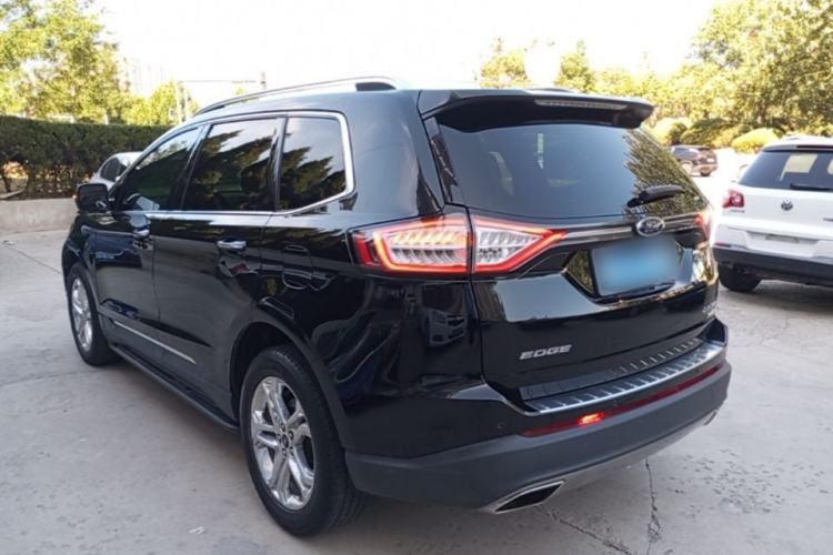 Used Ford Edge 2016 EcoBoost 245 Two-Wheel-Drive Titanium 7-Seater Rear Left 45 Deg