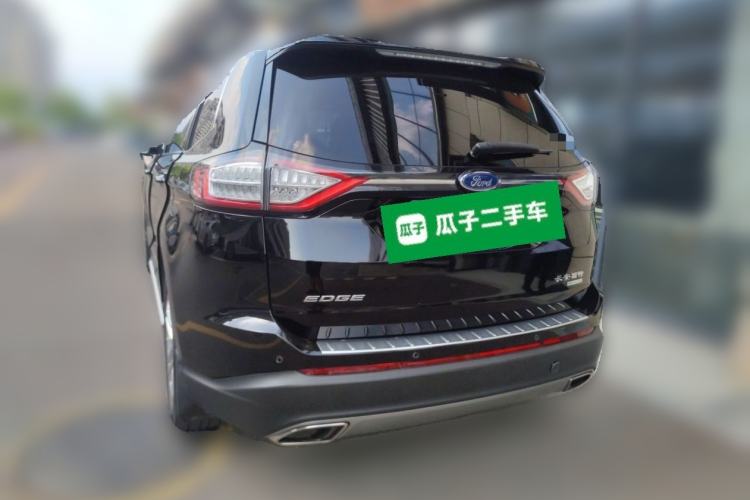 Used Ford Edge 2016 EcoBoost 245 Two-Wheel-Drive Titanium 7-Seater Rear Left 45 Deg