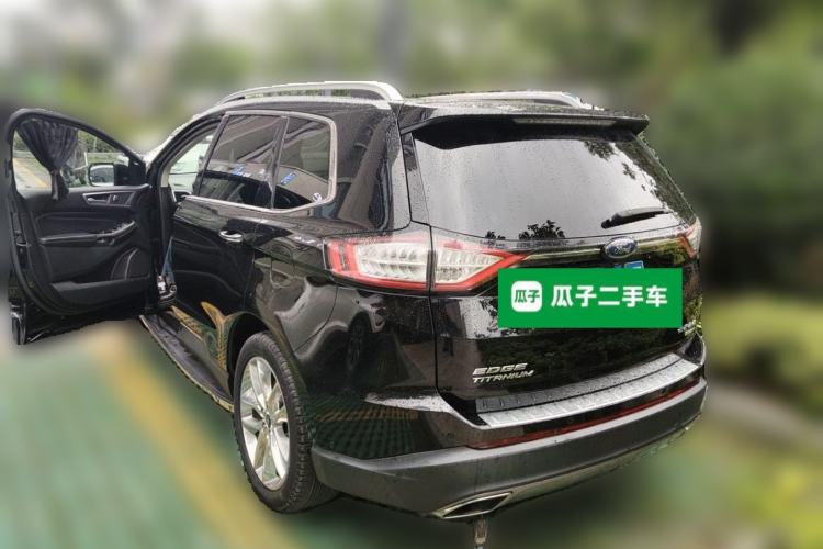 Used Ford Edge 2016 EcoBoost 245 Four-Wheel Drive Titanium 7-Seater Rear Left 45 Deg