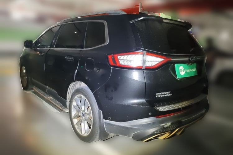 Used Ford Edge 2016 EcoBoost 245 Four-Wheel Drive Titanium 7-Seater Rear Left 45 Deg