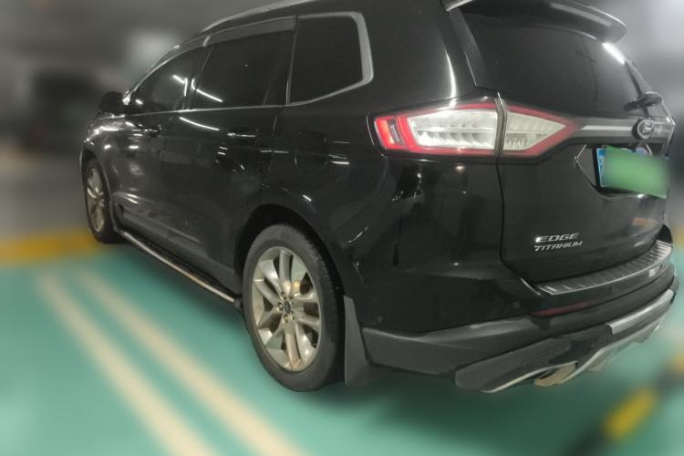 Used Ford Edge 2016 EcoBoost 245 Four-Wheel Drive Titanium 7-Seater Rear Left 45 Deg