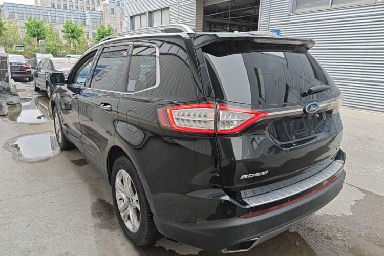 Used Ford Edge 2016 EcoBoost 245 Four-Wheel Drive Titanium Edition 7-Seater Rear Left 45 Deg