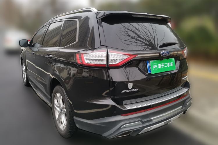 Used Ford Edge 2016 EcoBoost 245 Two-Wheel-Drive Titanium 7-Seater Rear Left 45 Deg