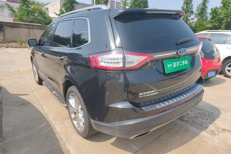 Used Ford Edge 2016 EcoBoost 245 Four-Wheel Drive Titanium 7-Seater Rear Left 45 Deg