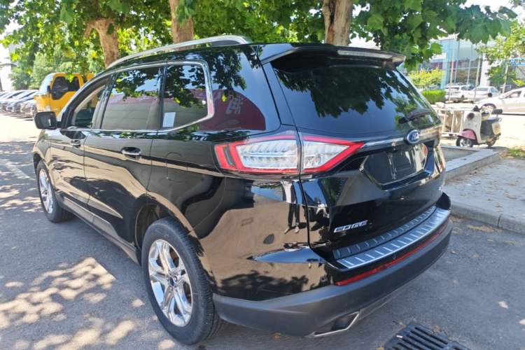 Used Ford Edge 2016 EcoBoost 245 Four-Wheel Drive Titanium Edition 7-Seater Rear Left 45 Deg