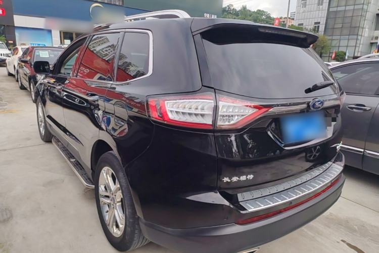 Used Ford Edge 2016 EcoBoost 245 Two-Wheel-Drive Titanium 7-Seater Rear Left 45 Deg