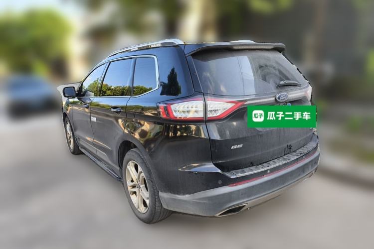 Used Ford Edge 2016 EcoBoost 245 Two-Wheel-Drive Titanium 7-Seater Rear Left 45 Deg