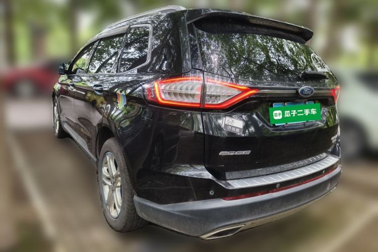 Used Ford Edge 2016 EcoBoost 245 Two-Wheel-Drive Titanium 7-Seater Rear Left 45 Deg
