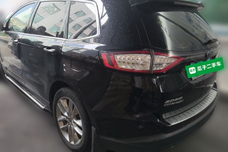 Used Ford Edge 2016 EcoBoost 245 Four-Wheel Drive Titanium 7-Seater Rear Left 45 Deg