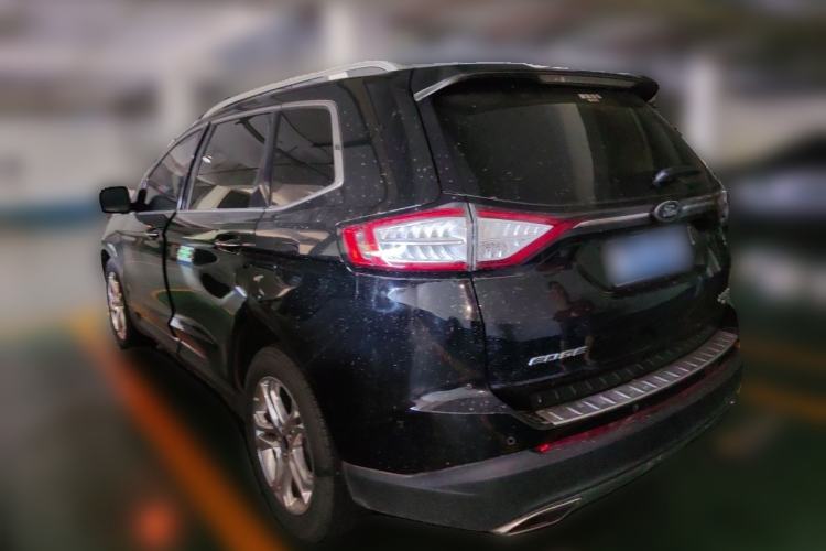 Used Ford Edge 2016 EcoBoost 245 Two-Wheel-Drive Titanium 7-Seater Rear Left 45 Deg
