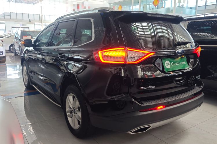Used Ford Edge 2016 EcoBoost 245 Two-Wheel-Drive Platinum Edition 7-Seater Rear Left 45 Deg