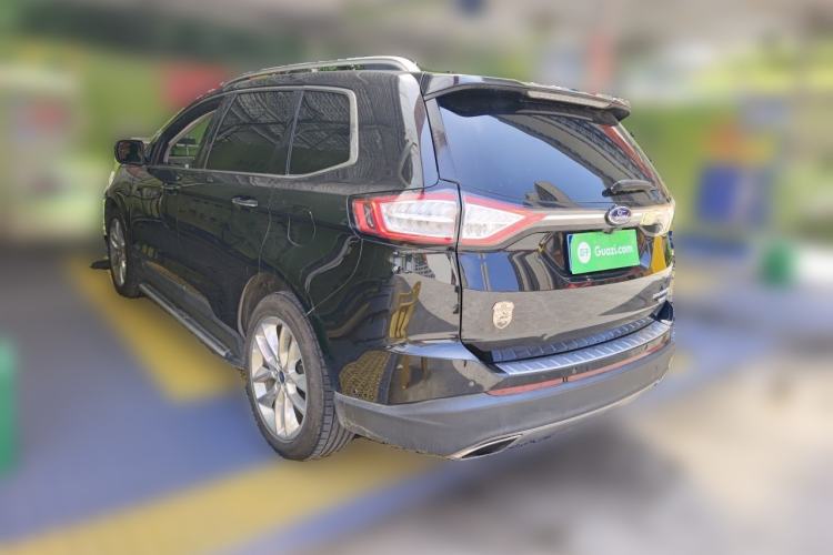 Used Ford Edge 2016 EcoBoost 245 Four-Wheel Drive Titanium 7-Seater Rear Left 45 Deg