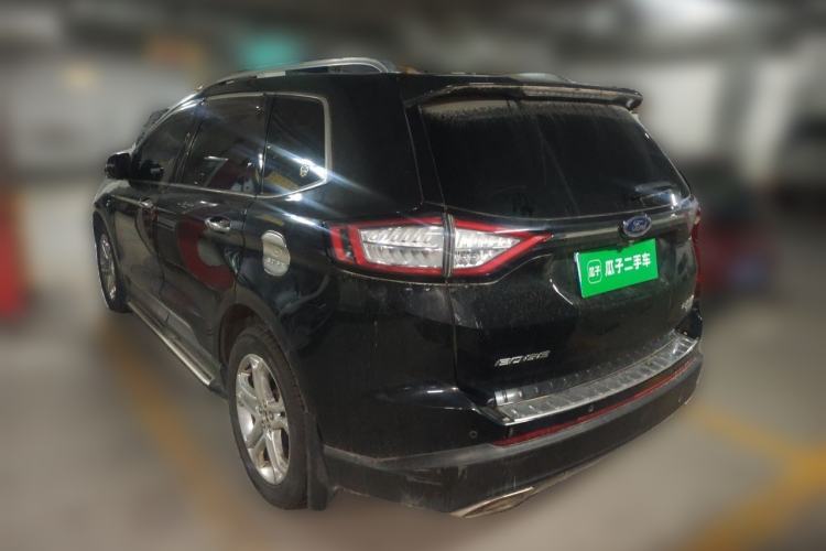 Used Ford Edge 2016 EcoBoost 245 Two-Wheel-Drive Titanium 7-Seater Rear Left 45 Deg