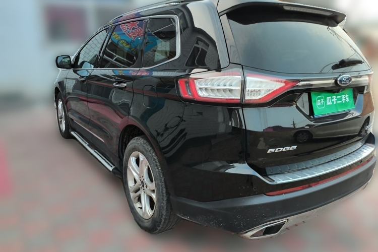 Used Ford Edge 2016 EcoBoost 245 Two-Wheel-Drive Titanium 7-Seater Rear Left 45 Deg
