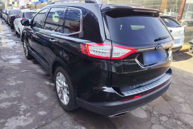Used Ford Edge 2016 EcoBoost 245 Four-Wheel Drive Titanium 7-Seater Rear Left 45 Deg