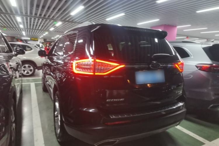 Used Ford Edge 2016 EcoBoost 245 Four-Wheel Drive Titanium Edition 7-Seater Rear Left 45 Deg