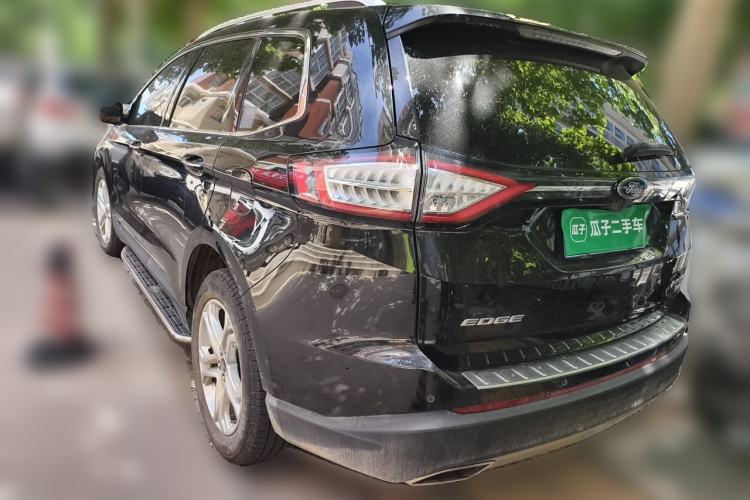 Used Ford Edge 2016 EcoBoost 245 Two-Wheel-Drive Titanium 7-Seater Rear Left 45 Deg