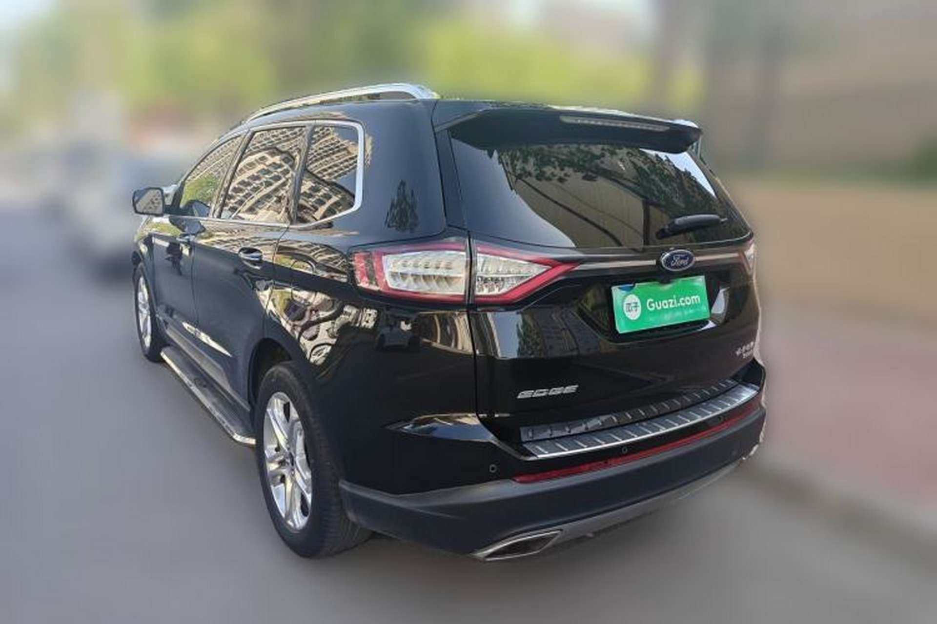 Used Ford Edge 2016 EcoBoost 245 Two-Wheel-Drive Titanium 7-Seater Rear Left 45 Deg