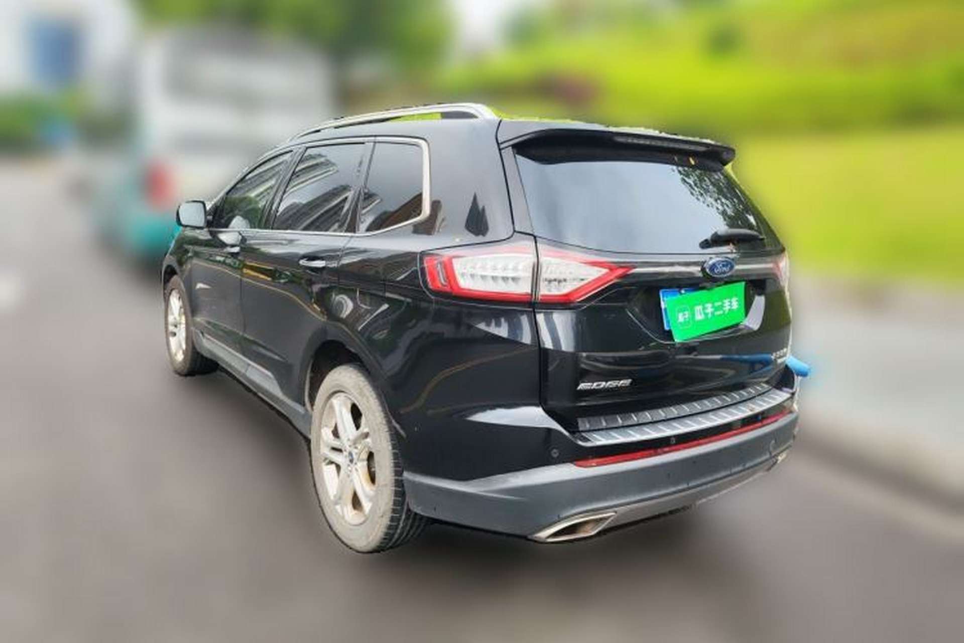 Used Ford Edge 2016 EcoBoost 245 Two-Wheel-Drive Titanium 7-Seater Rear Left 45 Deg