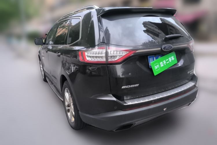 Used Ford Edge 2016 EcoBoost 245 Four-Wheel Drive Titanium Edition 7-Seater Rear Left 45 Deg