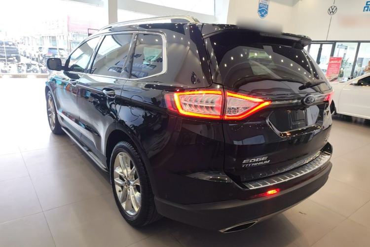 Used Ford Edge 2016 EcoBoost 245 Four-Wheel Drive Titanium 7-Seater Rear Left 45 Deg