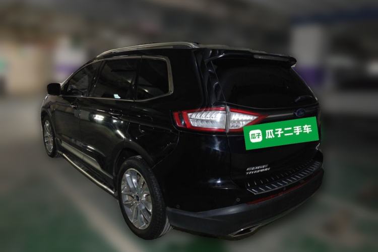 Used Ford Edge 2016 EcoBoost 245 Four-Wheel Drive Titanium 7-Seater Rear Left 45 Deg
