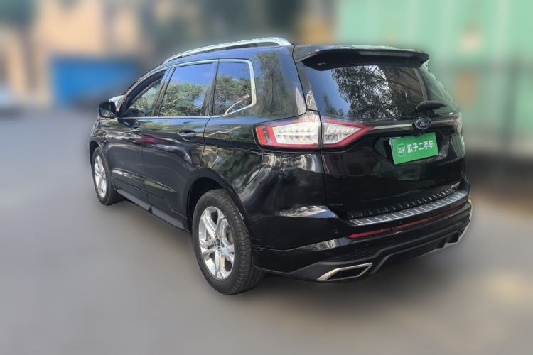 Used Ford Edge 2016 EcoBoost 245 Two-Wheel-Drive Titanium 7-Seater Rear Left 45 Deg