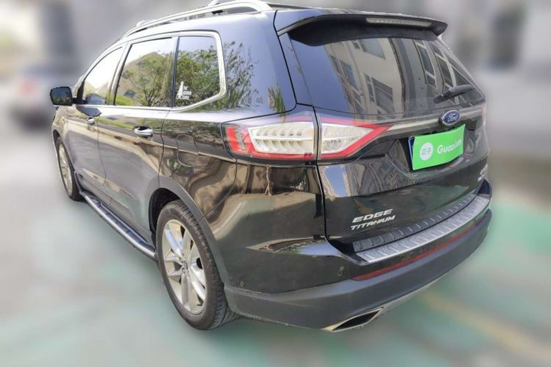 Used Ford Edge 2016 EcoBoost 245 Four-Wheel Drive Titanium 7-Seater Rear Left 45 Deg