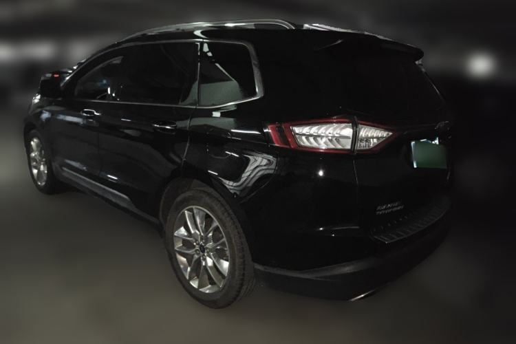 Used Ford Edge 2016 EcoBoost 245 Four-Wheel Drive Titanium 7-Seater Rear Left 45 Deg