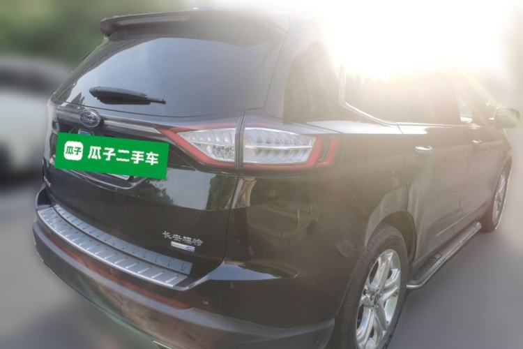 Used Ford Edge 2016 EcoBoost 245 Four-Wheel Drive Titanium Edition 7-Seater Rear Right 45 Deg