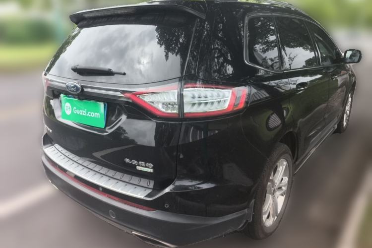 Used Ford Edge 2016 EcoBoost 245 Two-Wheel-Drive Titanium 7-Seater Rear Right 45 Deg