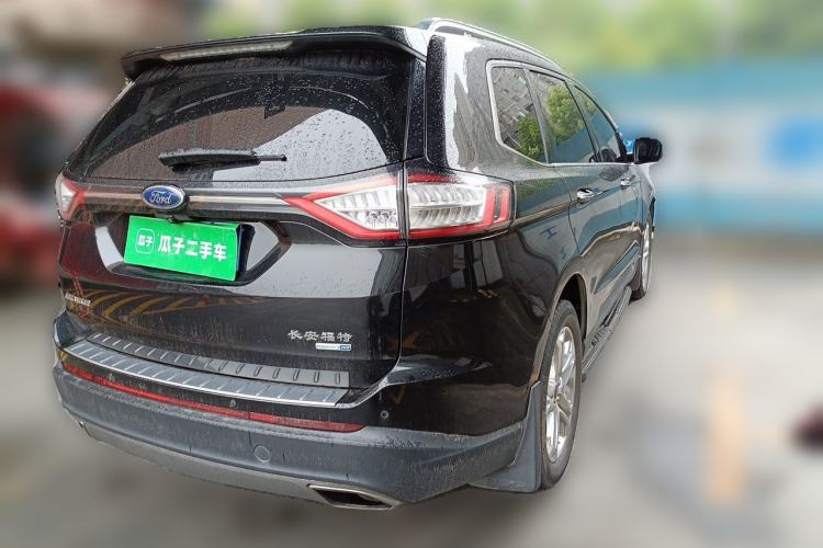 Used Ford Edge 2016 EcoBoost 245 Four-Wheel Drive Titanium Edition 7-Seater Rear Right 45 Deg