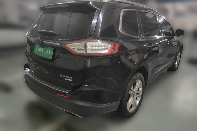 Used Ford Edge 2016 EcoBoost 245 Two-Wheel-Drive Titanium 7-Seater Rear Right 45 Deg