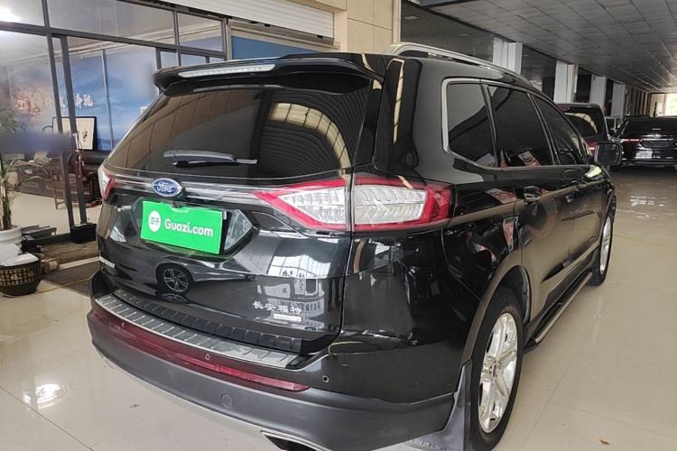 Used Ford Edge 2016 EcoBoost 245 Two-Wheel-Drive Titanium 7-Seater Rear Right 45 Deg