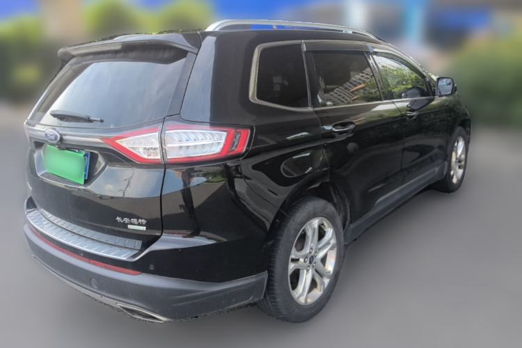 Used Ford Edge 2016 EcoBoost 245 Two-Wheel-Drive Titanium 7-Seater Rear Right 45 Deg