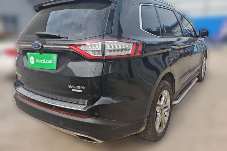 Used Ford Edge 2016 EcoBoost 245 Two-Wheel-Drive Titanium 7-Seater Rear Right 45 Deg