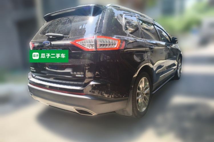 Used Ford Edge 2016 EcoBoost 245 Four-Wheel Drive Titanium 7-Seater Rear Right 45 Deg